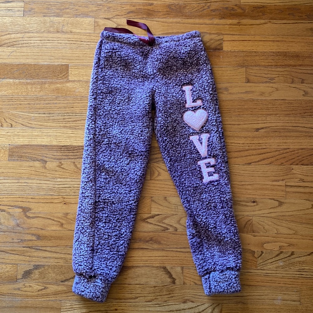 Fleece lounge pants